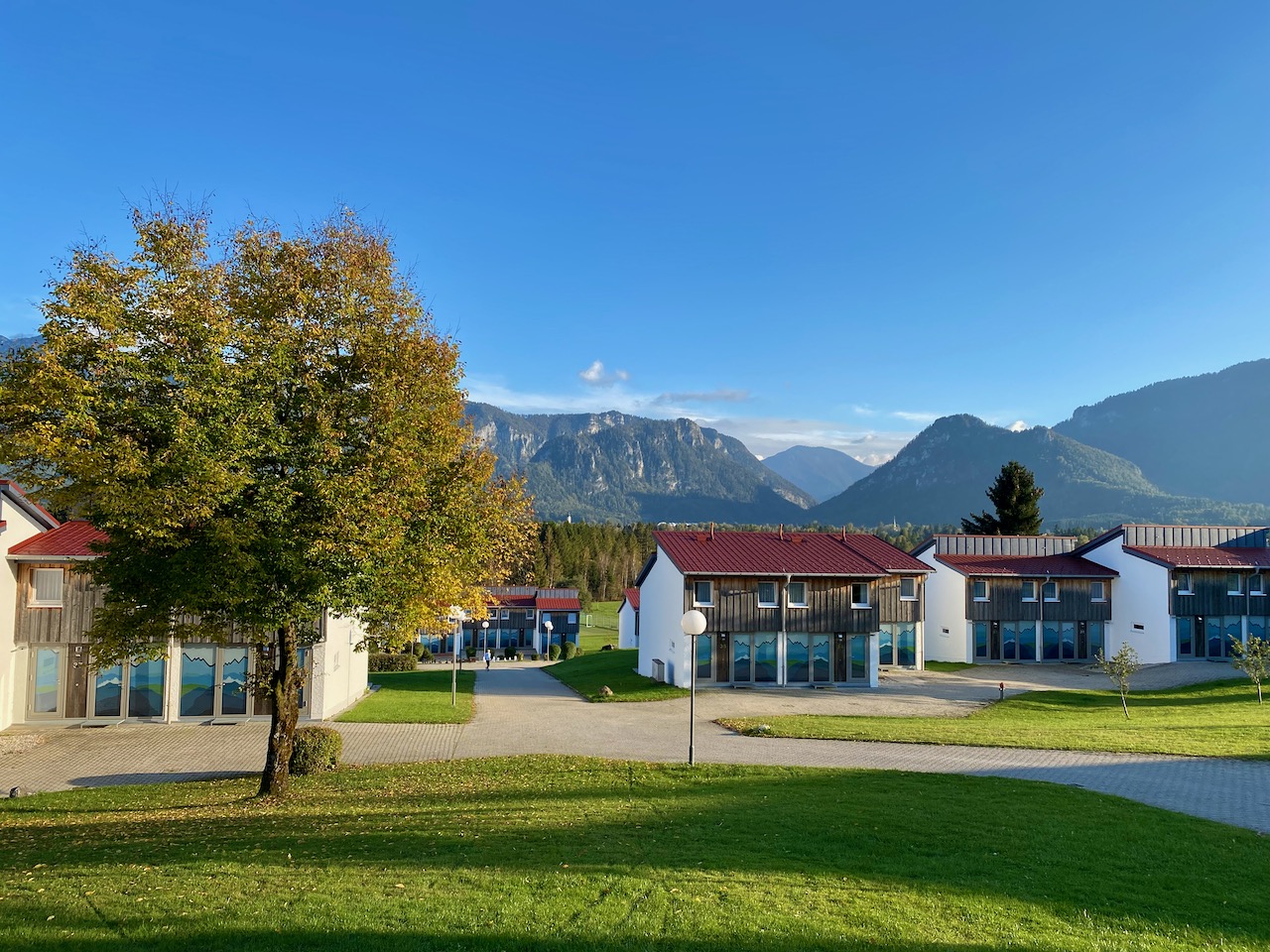 Ferienanlage des Erholungswerks Inzell / Traunstein in Oberbayern